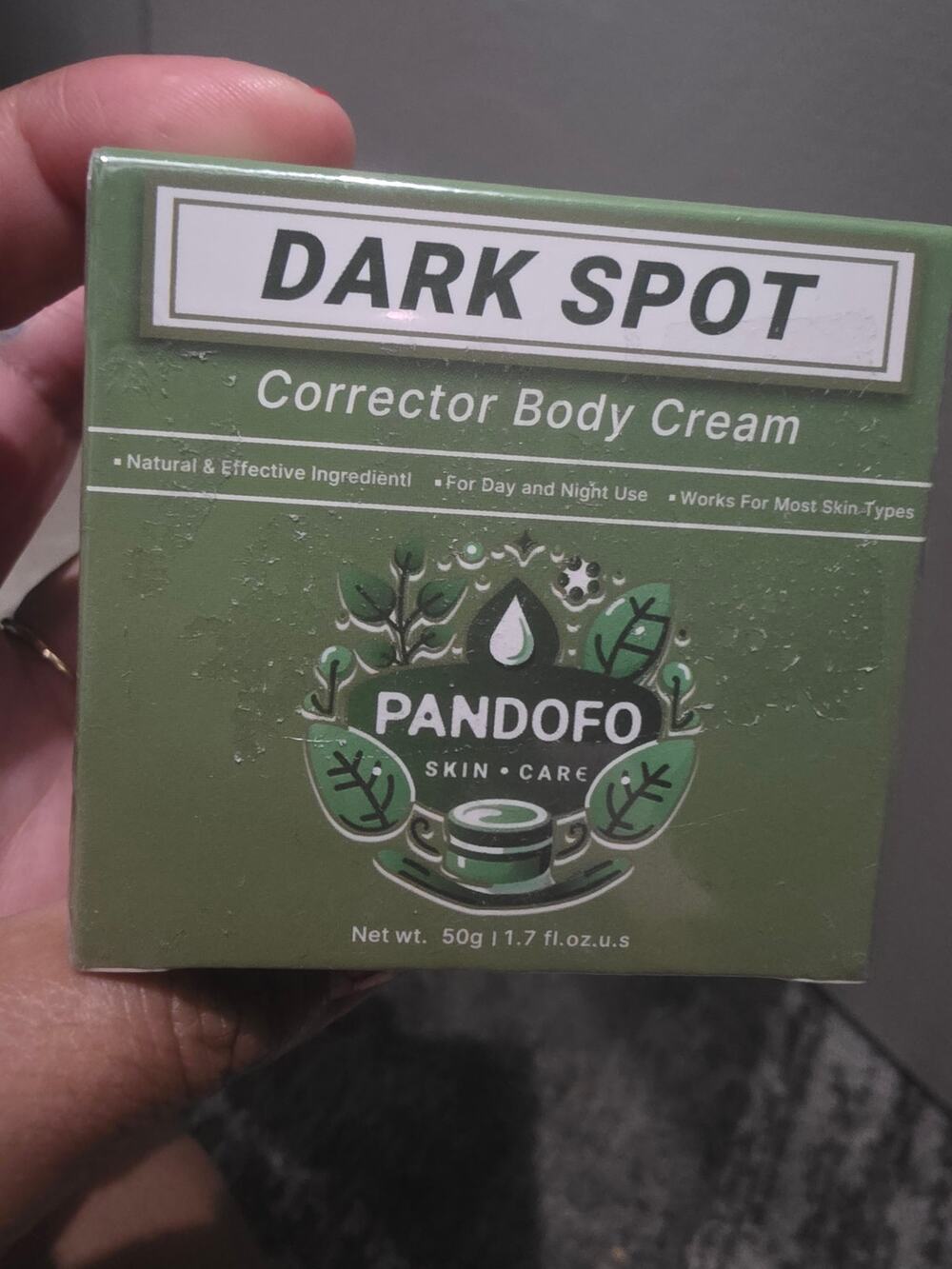 Pandofo Dark spot corrector body cream